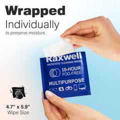Wipes Designed for Eyeglasses and Screens
