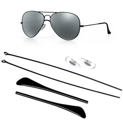 Nose pads for Ray-Ban 3025 Aviator replacement, black