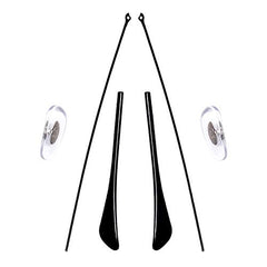 Temple tips for Ray-Ban 3025 Aviator in black