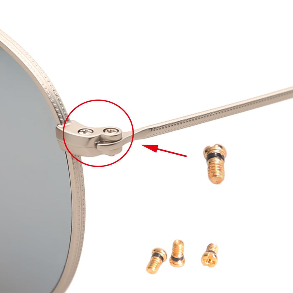 Ray-Ban Aviator replacement screws for sunglasses