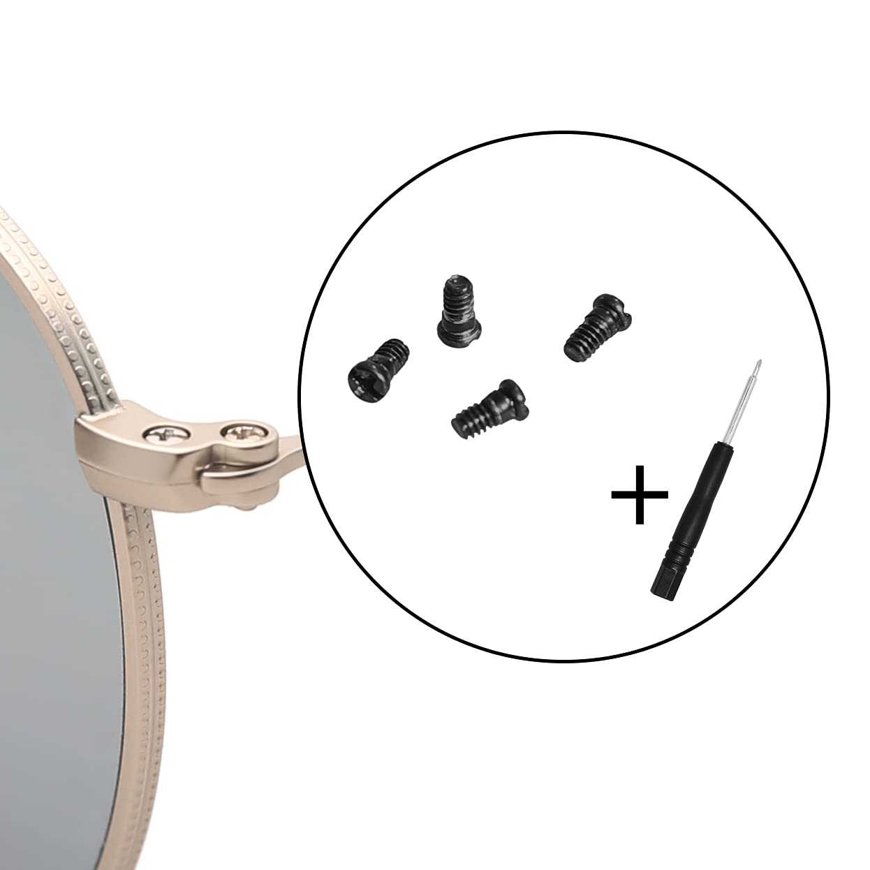 Aviator replacement screws and screwdriver kit image 2