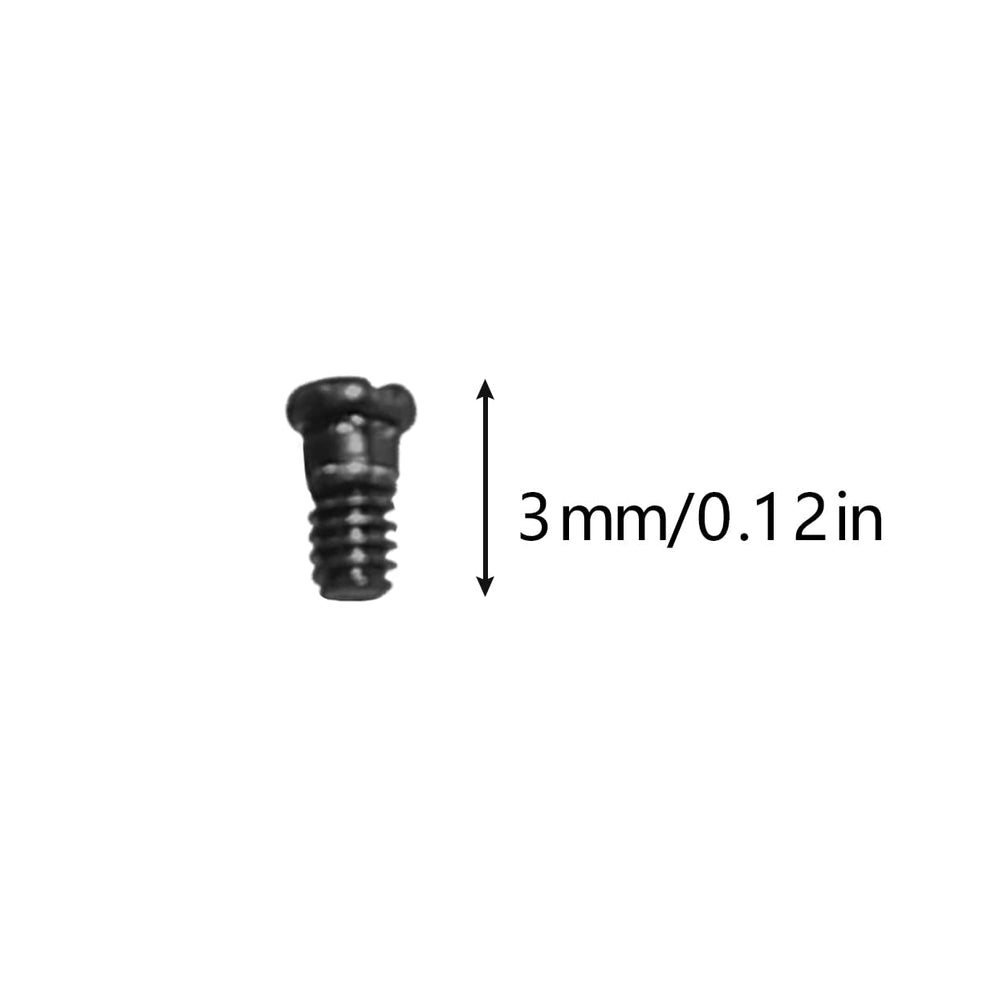 Black replacement screws compatible with Ray Ban Aviator RB3025 RB3447 image 3