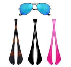 Clear temple tips replacement for Ray-Ban Aviator RB3025/RB3026