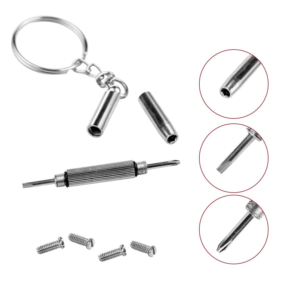 4-arm replacement screws for Ray-Ban sunglasses
