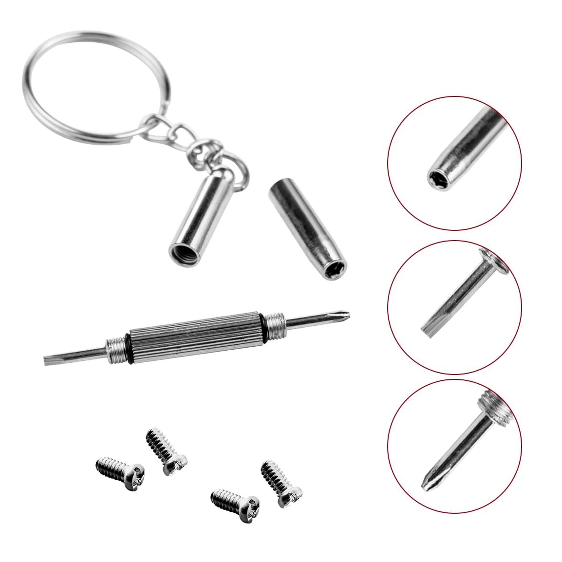 Screwdriver included with Ray-Ban replacement screw set