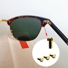 Golden temple hinge screws for Ray Ban Clubmaster frames