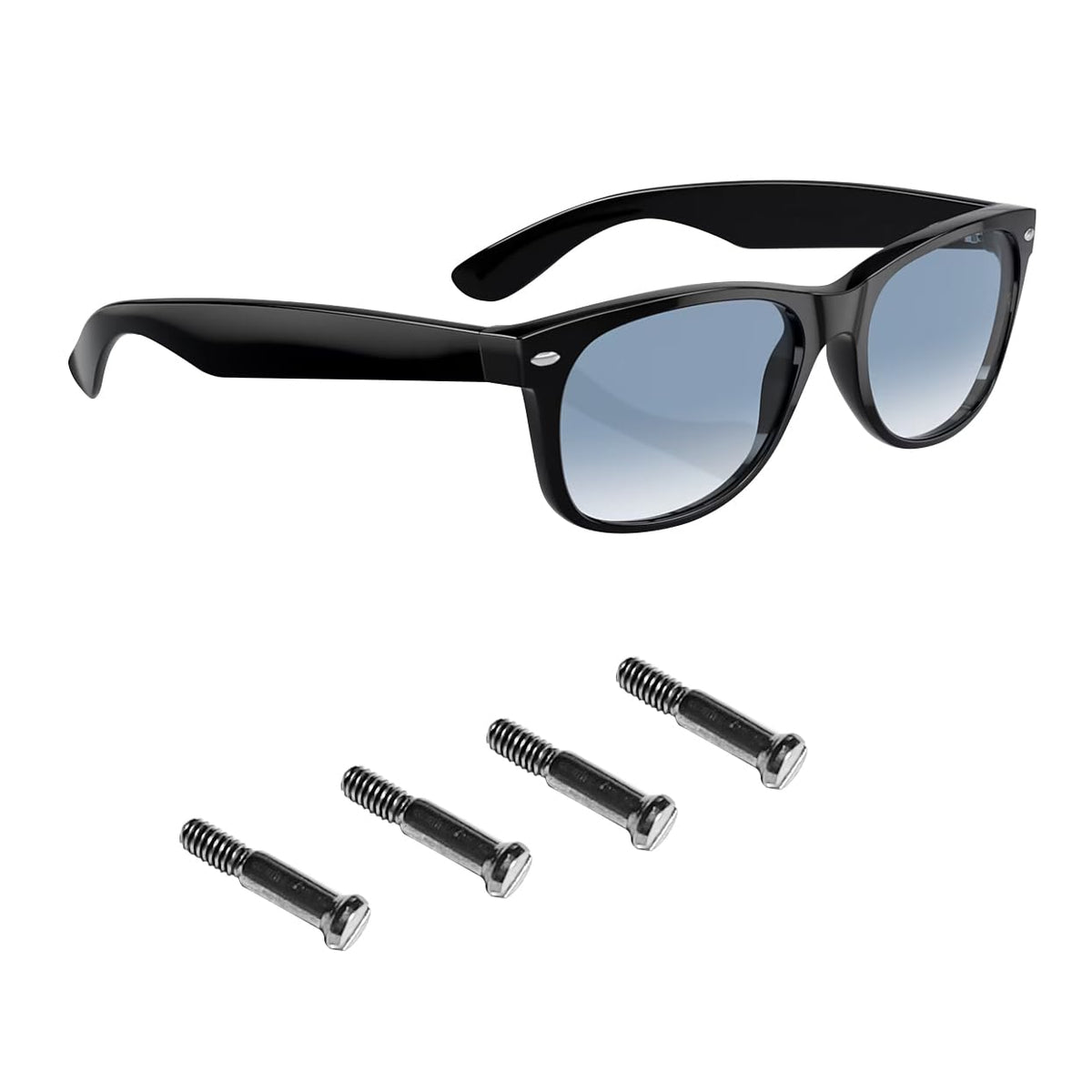 Replacement temple screws for Ray-Ban Wayfarer RB2140 sunglasses