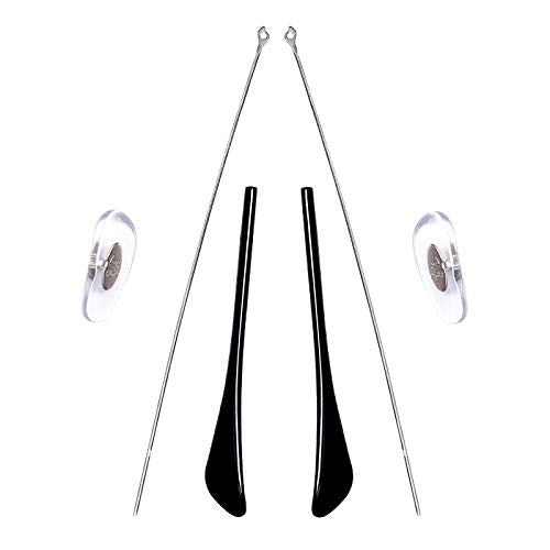 Silver nose pads for Aviator 3025 replacement