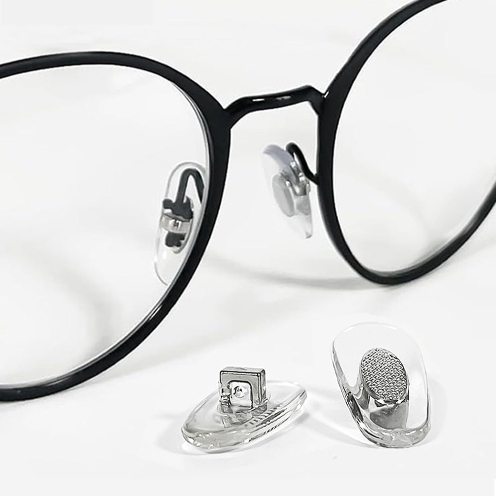 Ray-Ban nose pad replacement 4-pack 16mm silver plug-in