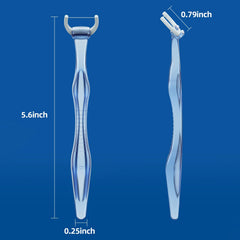 Close-up of dual ergonomic handles with comfort grip