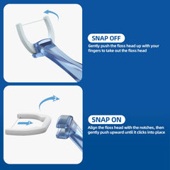 135-degree tilt design for easy access to back teeth