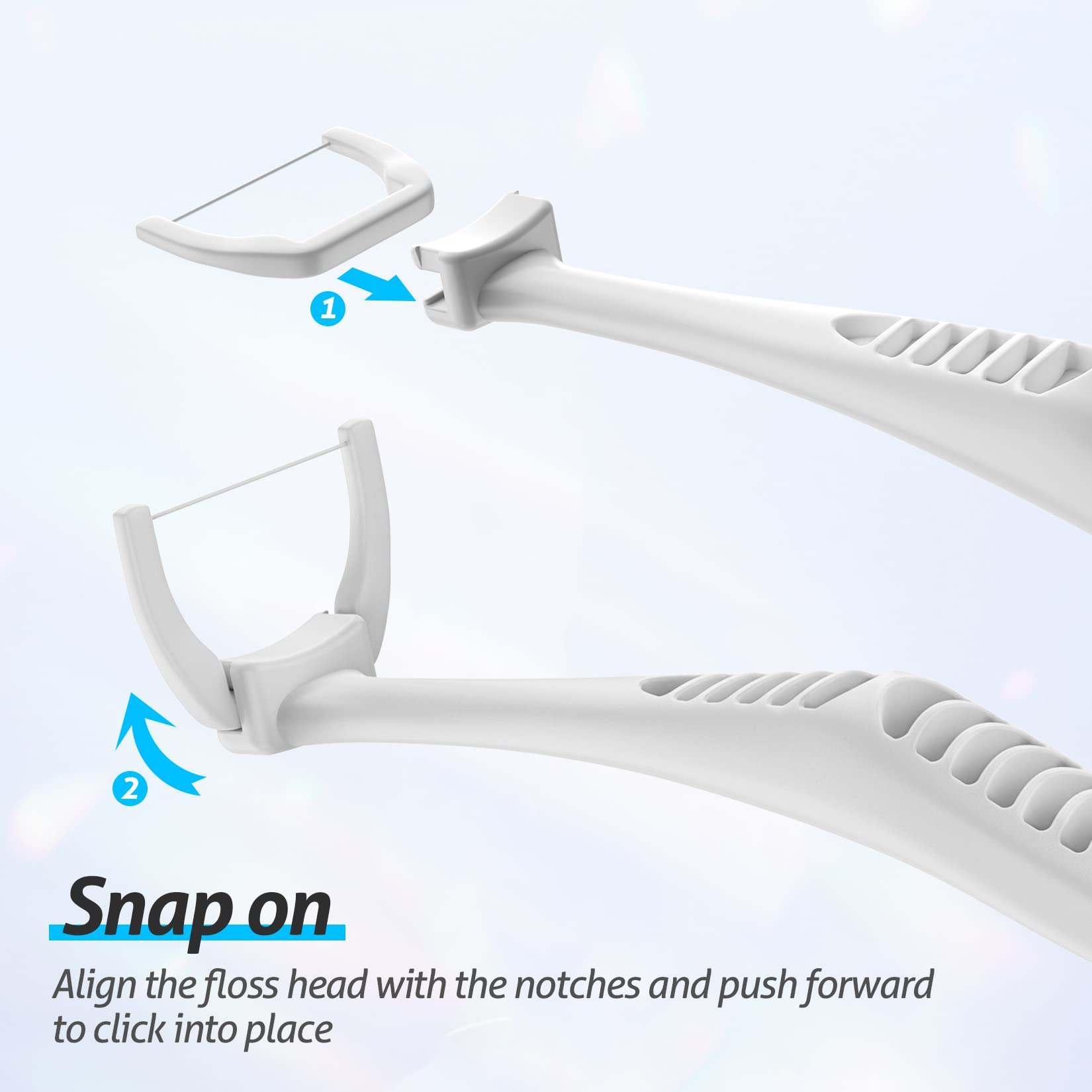 Non-slip grip and comfortable control on the RAZOKO kit