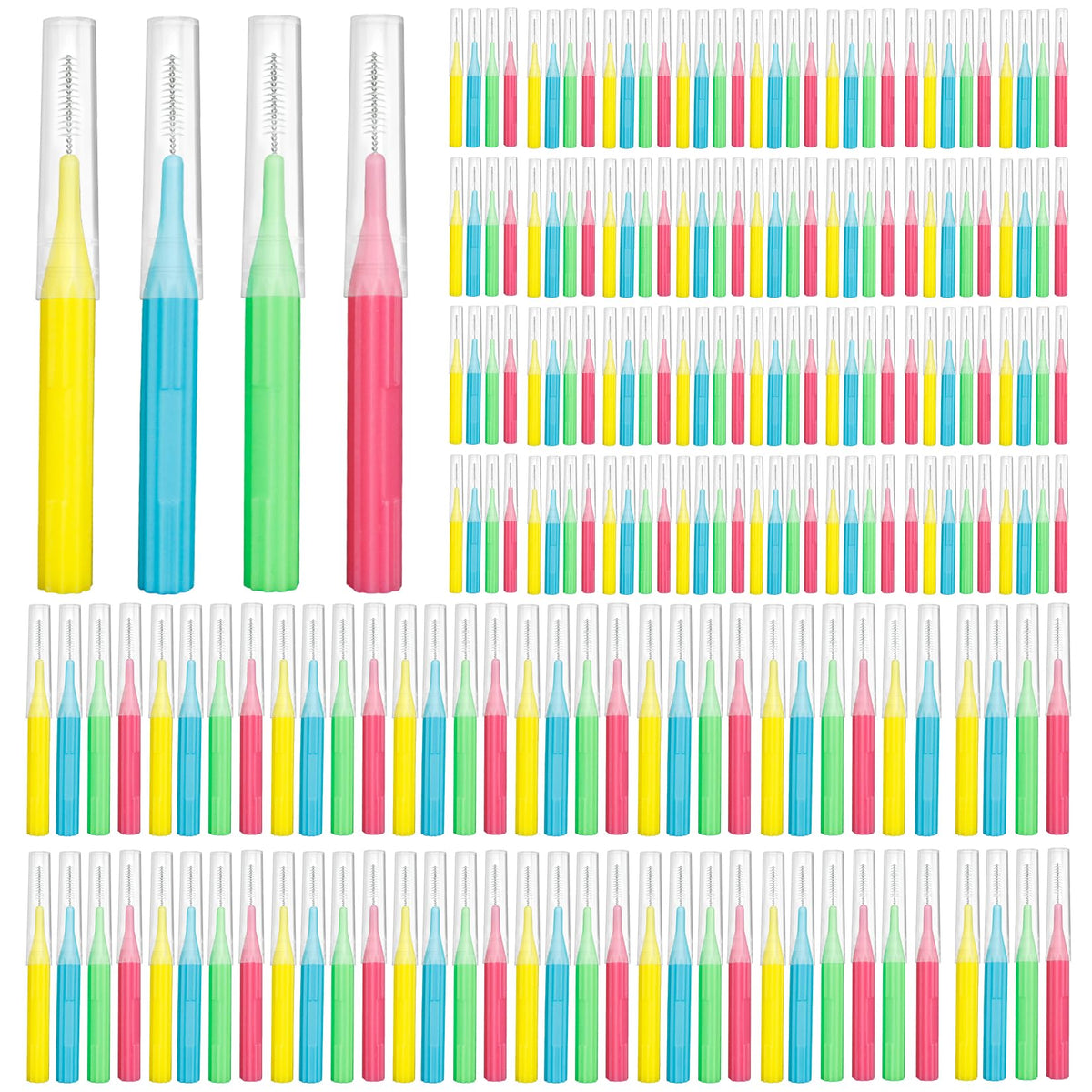 Interdental brush head 2mm size (green)