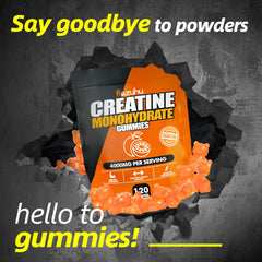 Gummies shown in a gym bag for on-the-go pre-workout use