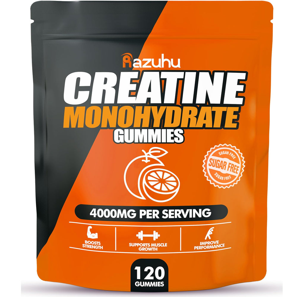 Serving concept showing five gummies per portion