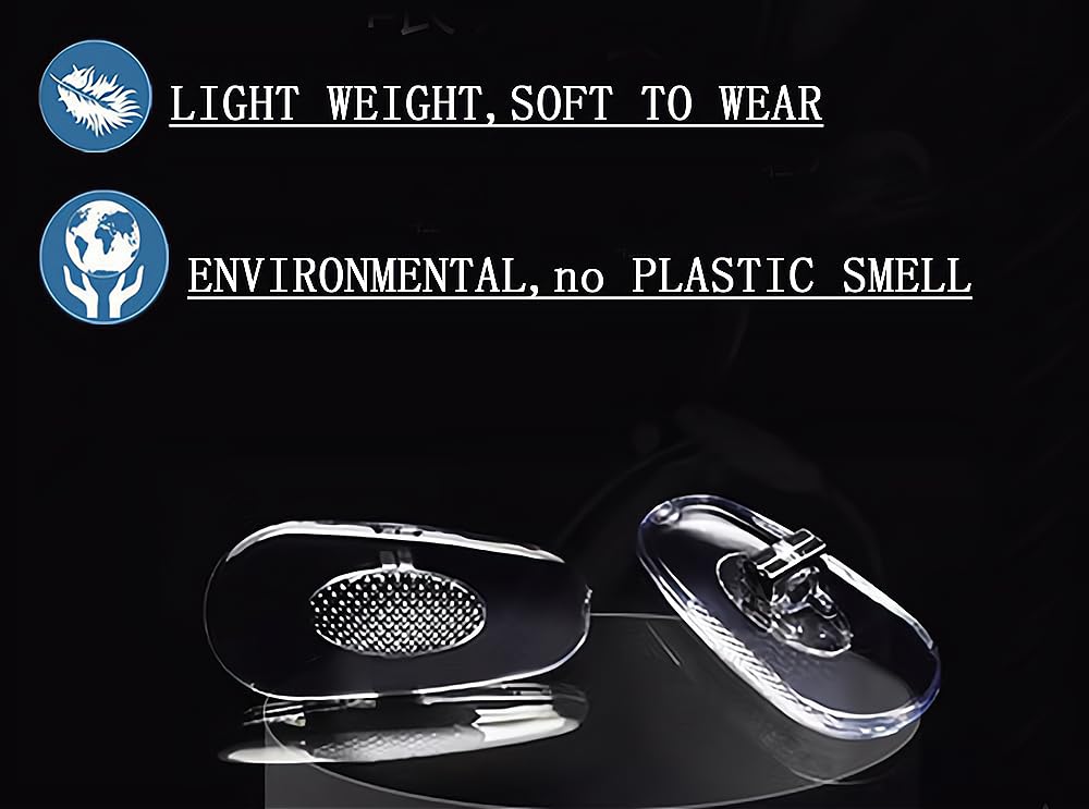 Push-in nose piece for RB eyeglasses - silver