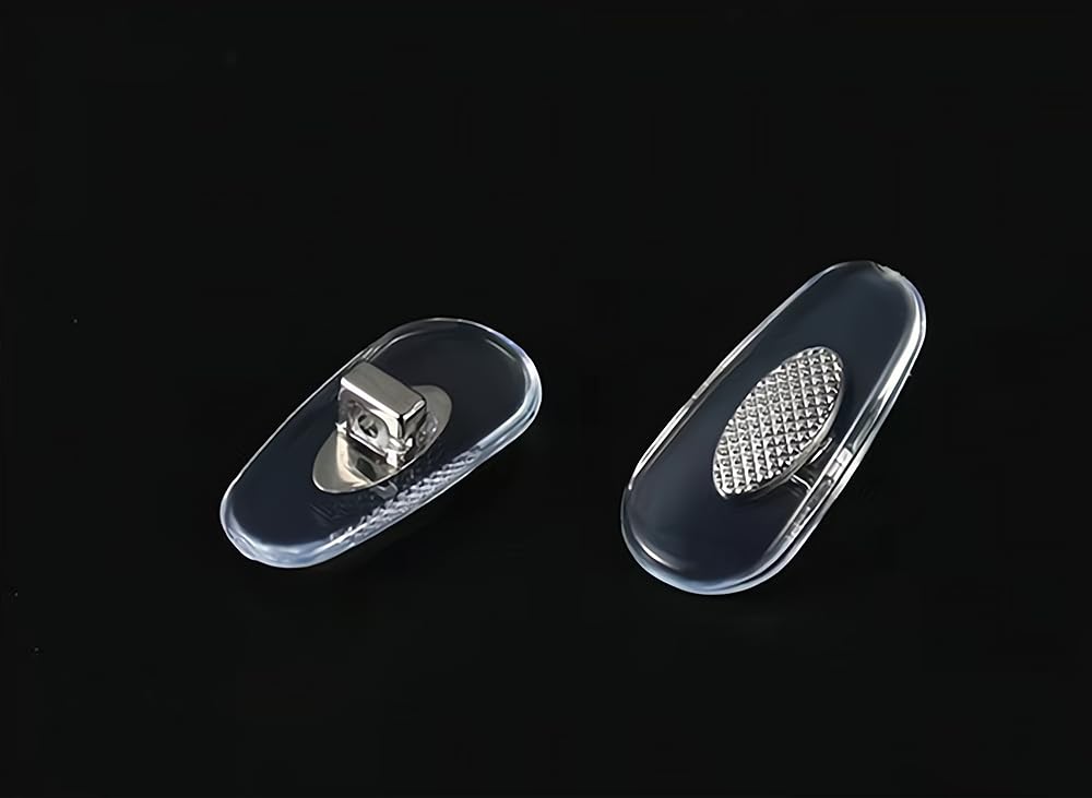 Cross-shaped nose pad holder compatible with RB6335/6336 - silver