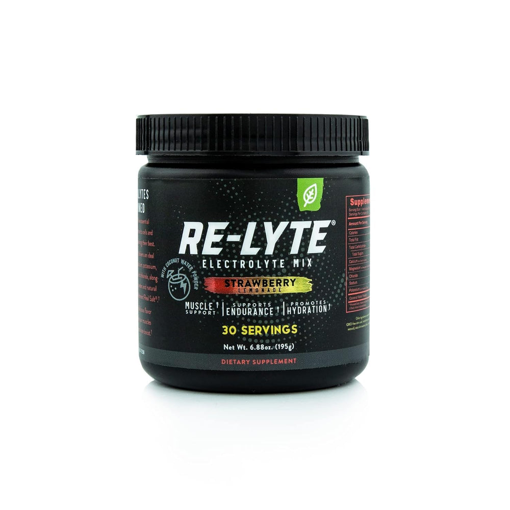 Re-lyte Electrolyte Drink Mix Strawberry Lemonade tub – 6.7 oz, 30 servings