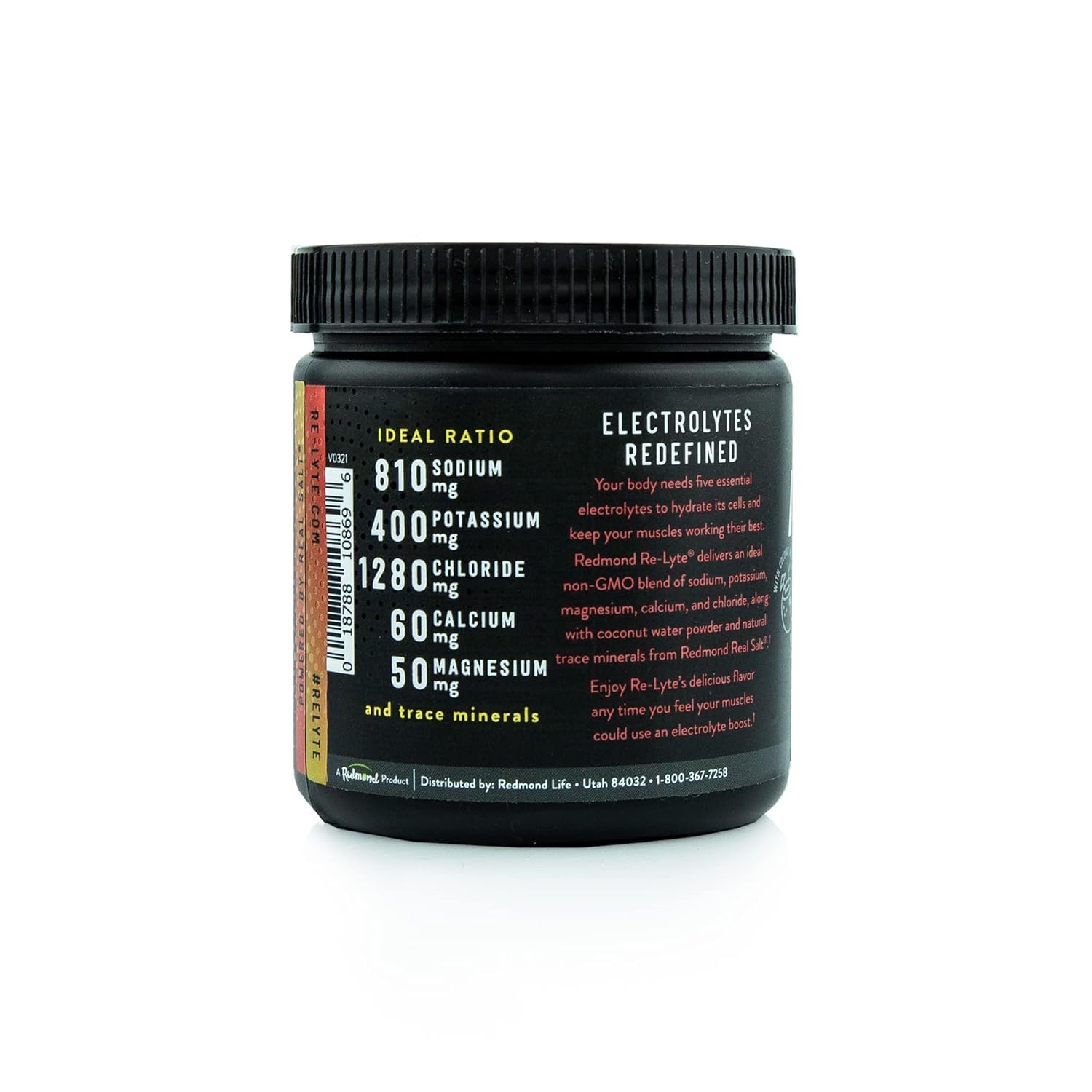 Re-lyte Electrolyte Drink Mix packaging 6.70 oz on pantry shelf supports on-the-go hydration.