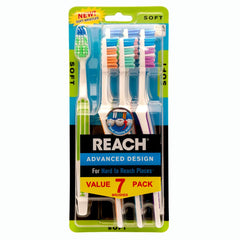 Hero image of REACH Advanced Design Toothbrush Soft 7 Count