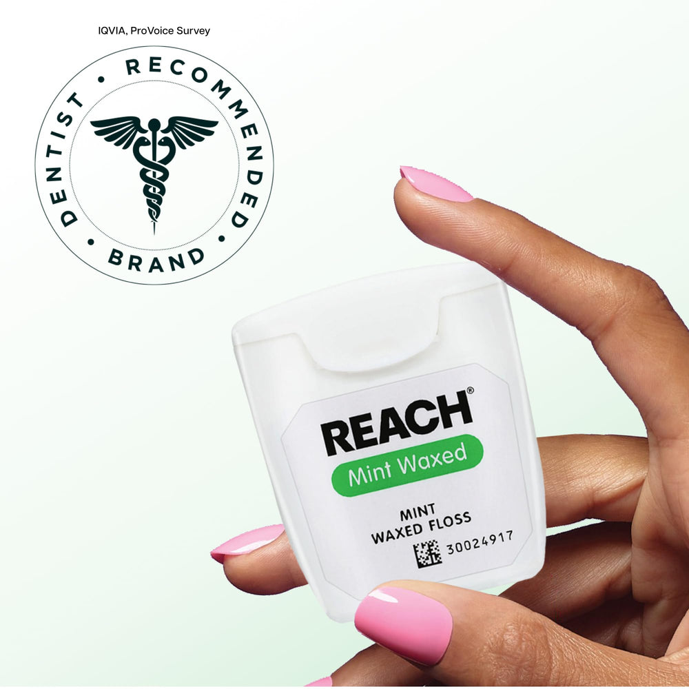 Dentist-recommended REACH brand badge
