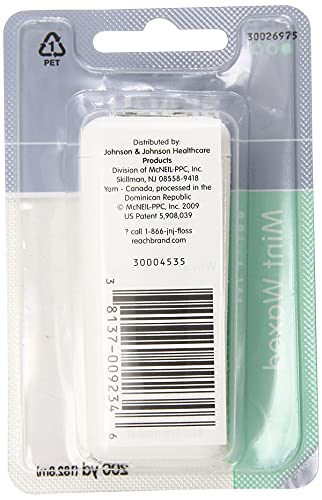 Reach Mint Waxed Floss Pack of 4 - Mint Flavor - Image 3