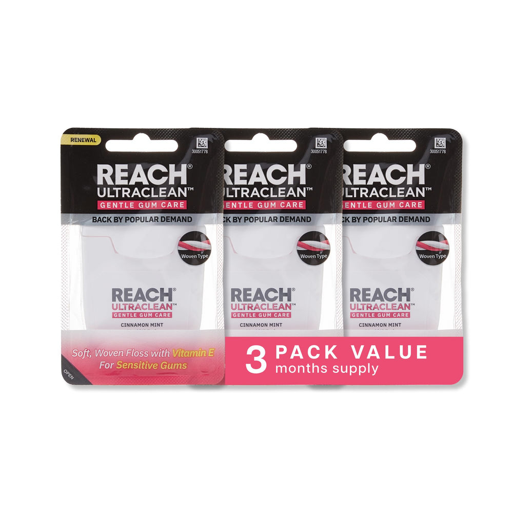 REACH Ultraclean Gentle Gum Care Expanding Floss packaging box