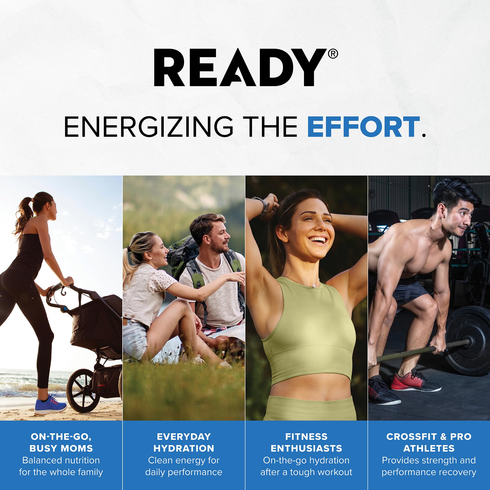 Naturally sweetened Ready Sports Drink Lite vegan and gluten-free