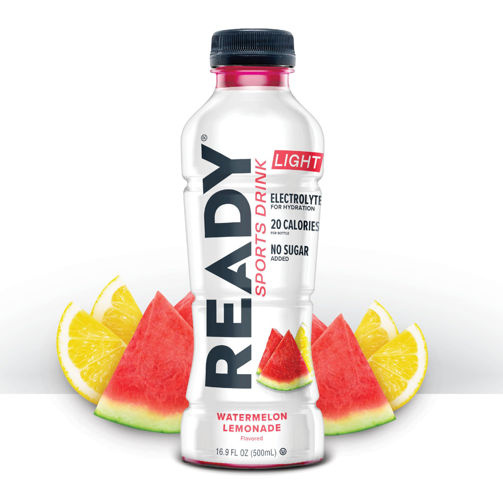 Vegan and gluten-free Ready Sports Drink Lite label