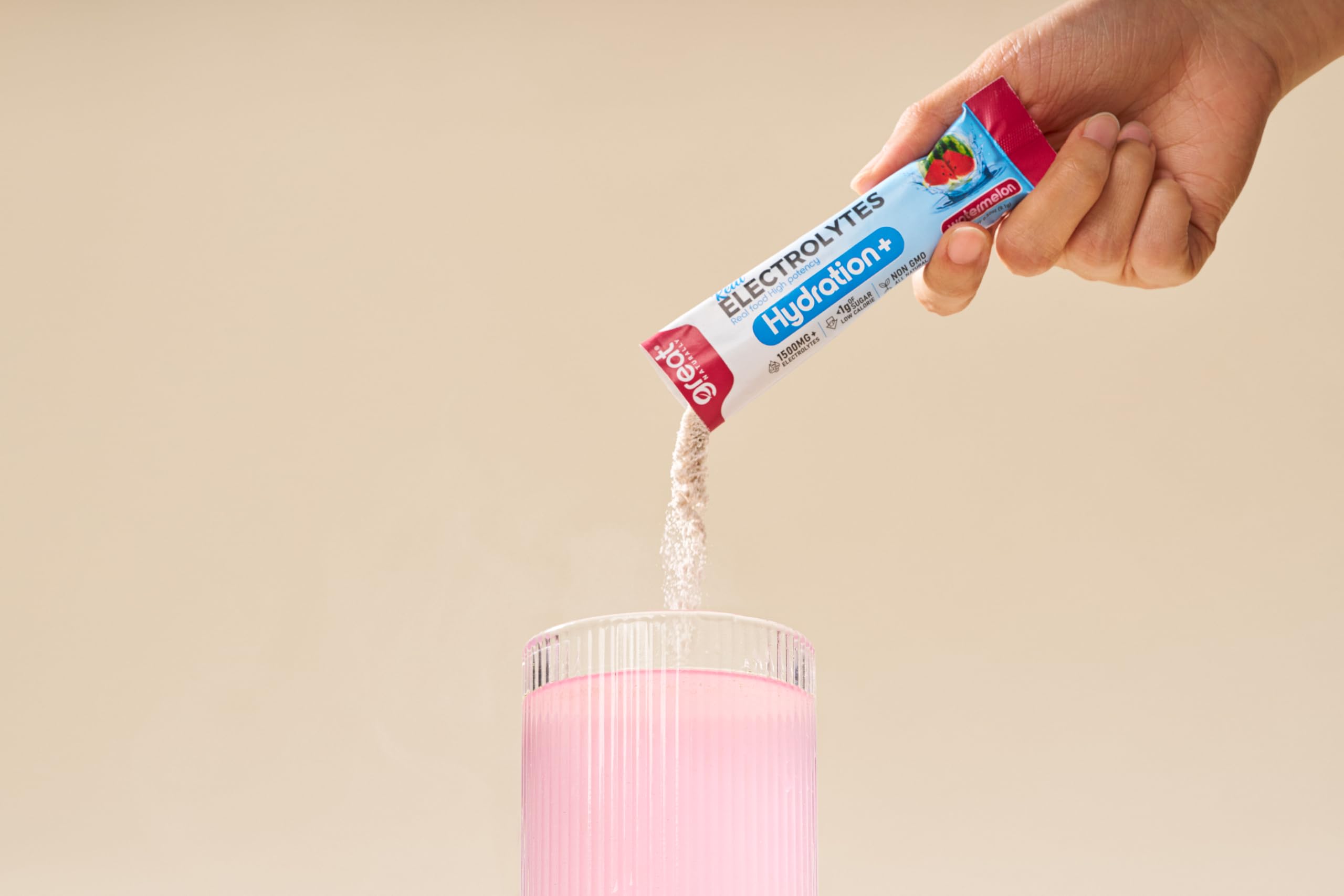 Real food electrolyte mix with coconut water