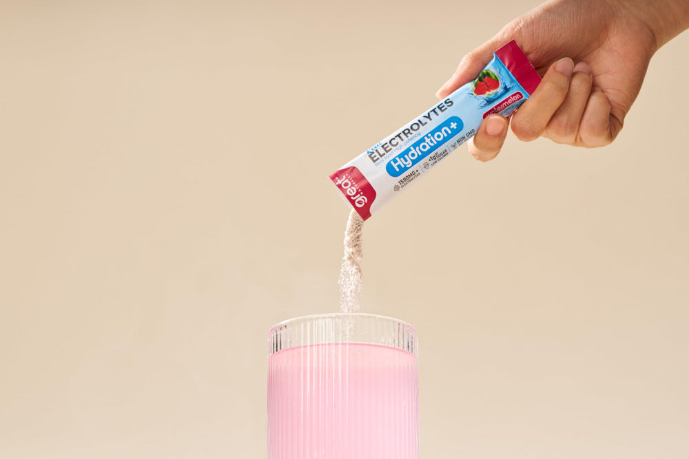 Real food electrolyte mix with coconut water