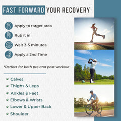 PR-26 ingredients list highlights Arnica, Turmeric, Magnesium Oil for recovery support.