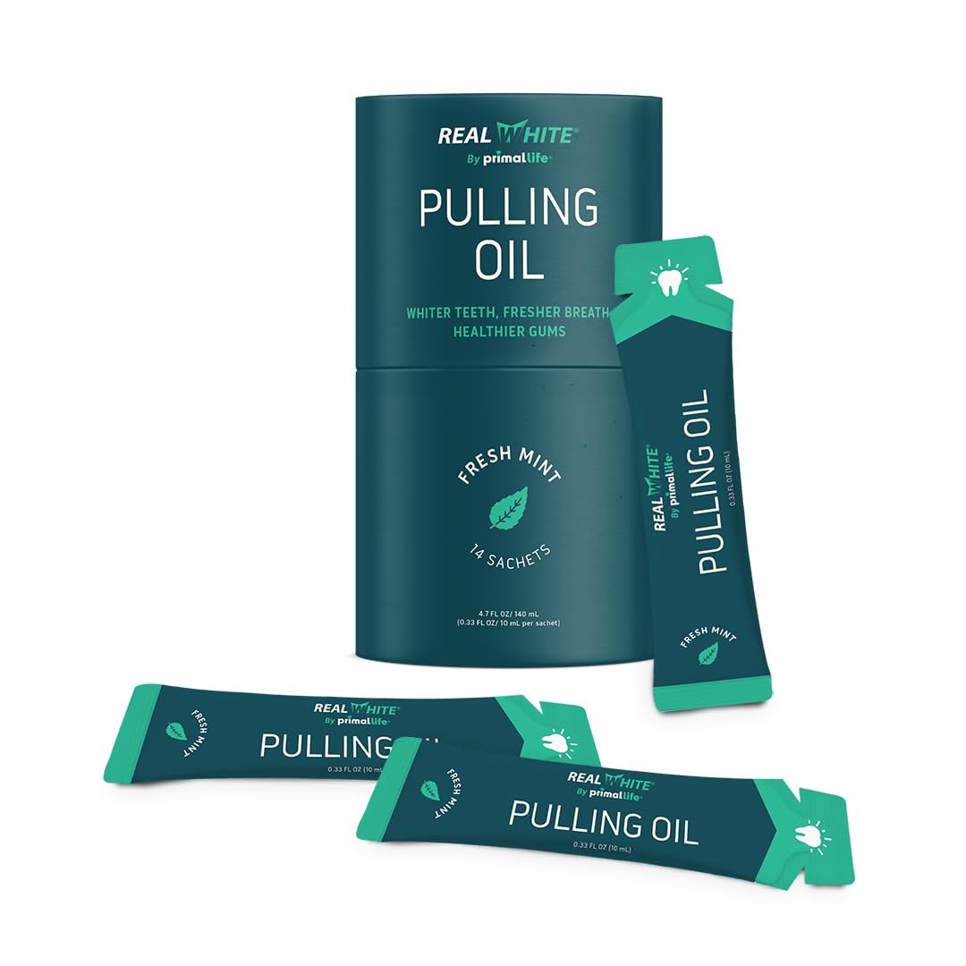 Primal Life Real White Pulling Oil packaging front
