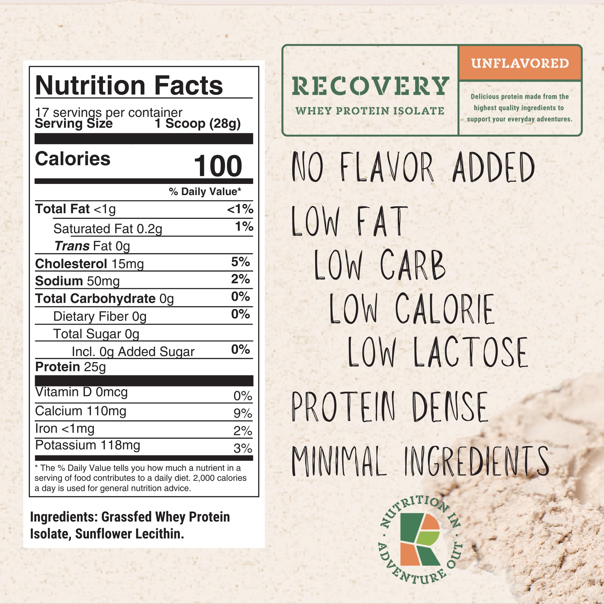 Grass-fed farm sourcing illustrates Realand's ethical protein supply.