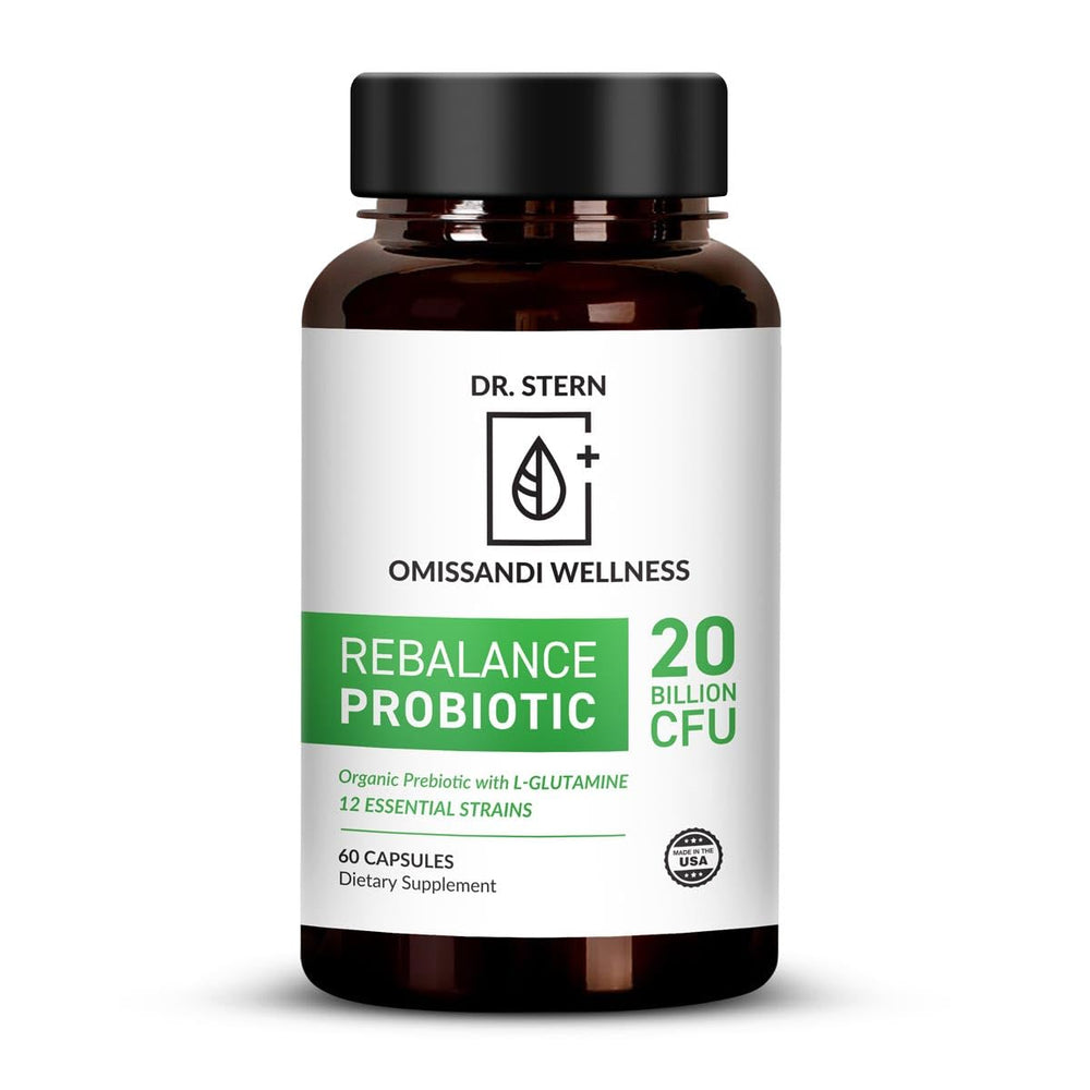 BIO-ESSENTIALS Rebalance probiotic ingredients with 12 probiotic strains