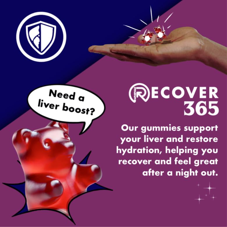Front packaging of Recover 365 10-pack