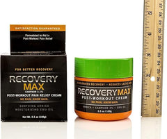 Close-up of RecoveryMax ingredient label