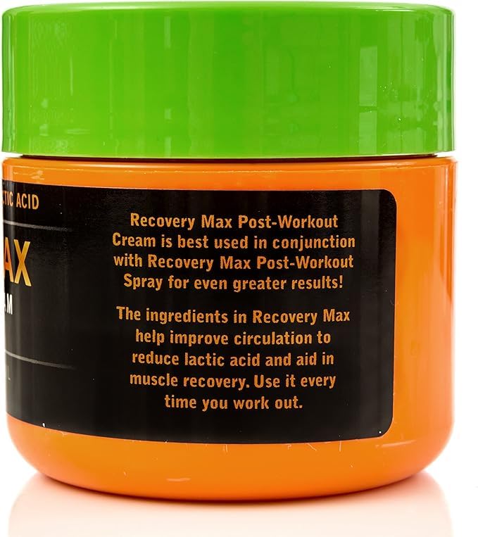RecoveryMax packaging showing 3.5 oz jar