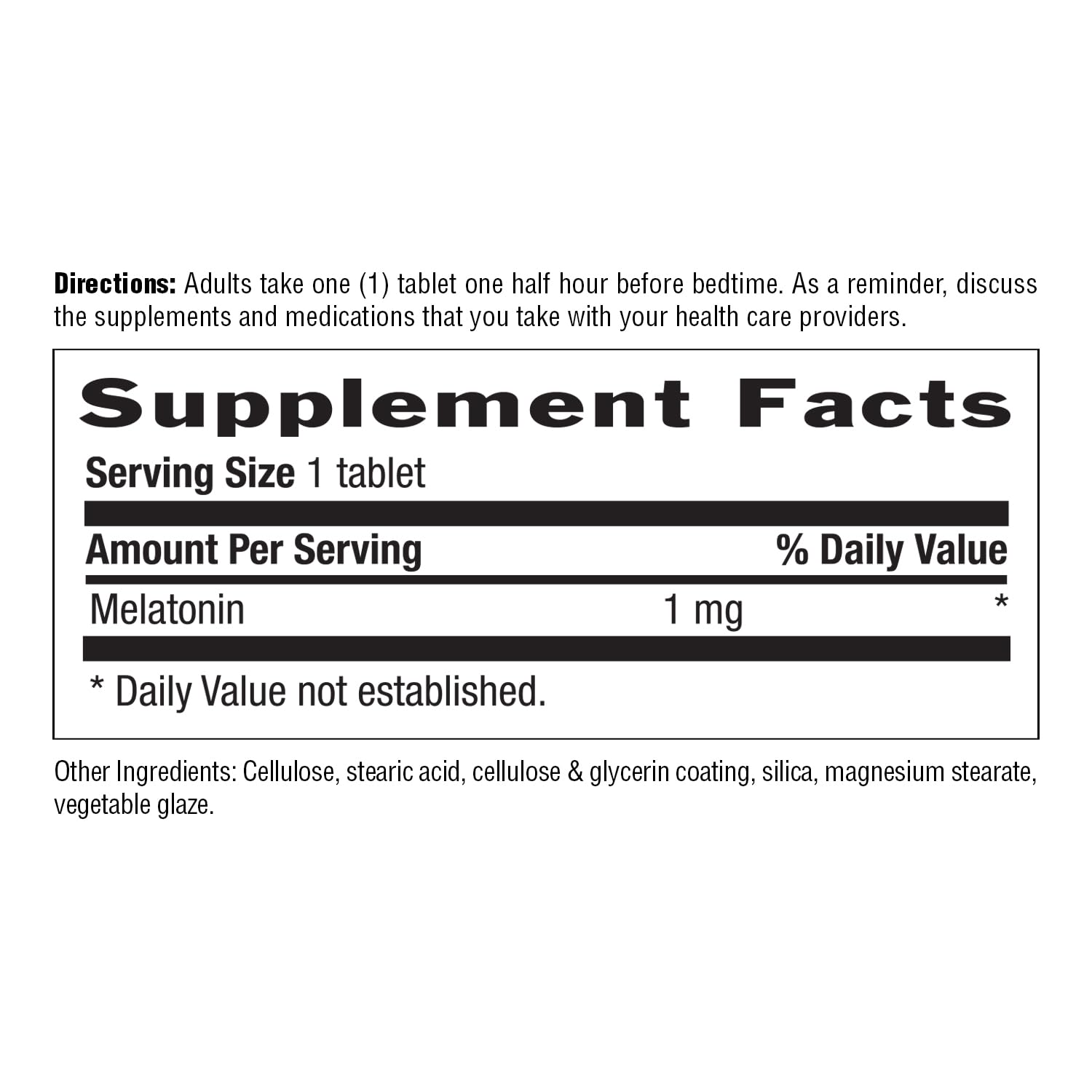 Recyclable packaging for Country Life melatonin