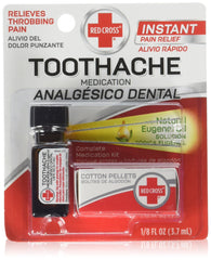 Red Cross Toothache Kit 0.12oz tube front view
