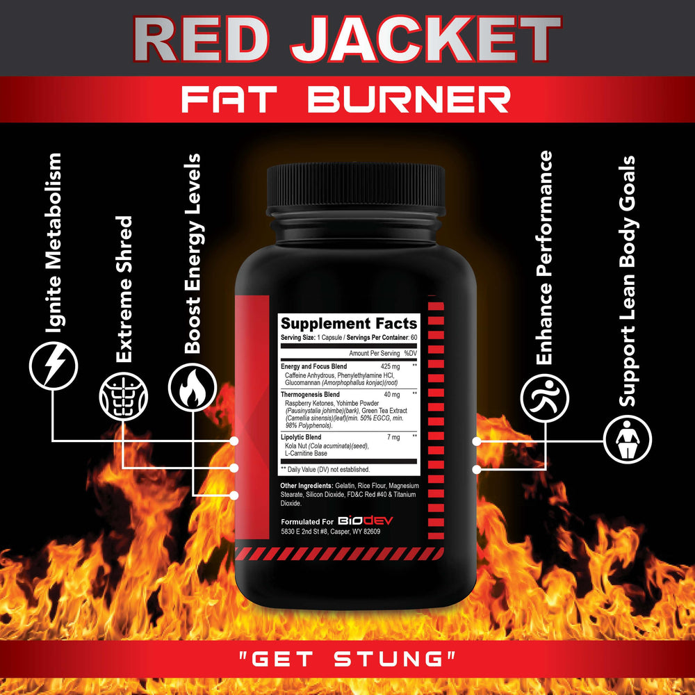 Athletic lifestyle scene with Red Jacket Thermogenic Fat Burner
