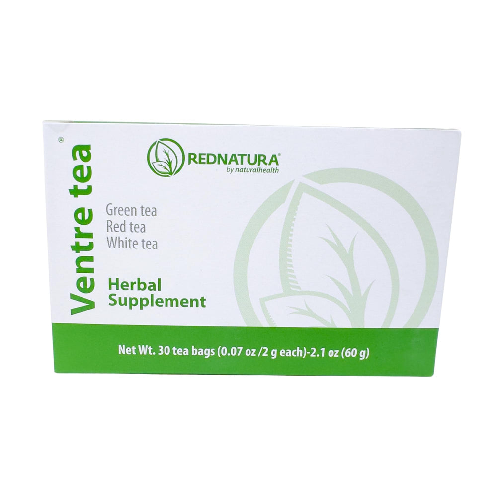 Be Lax Tea tea bag close-up showing natural ingredients for gentle regularity.