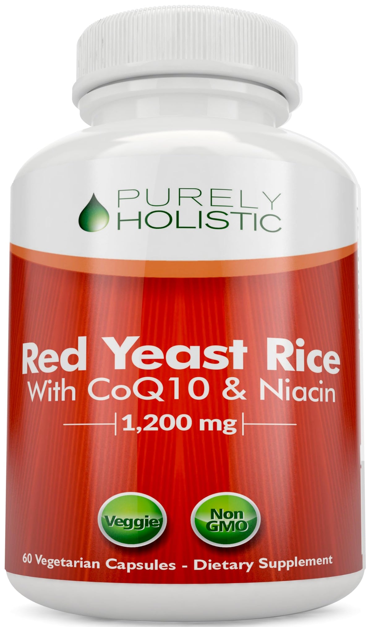 Red Yeast Rice 1200mg with CoQ10 and Niacin capsules