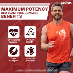 Supplement details highlighting CoQ10, plant sterols, and citrus bergamot