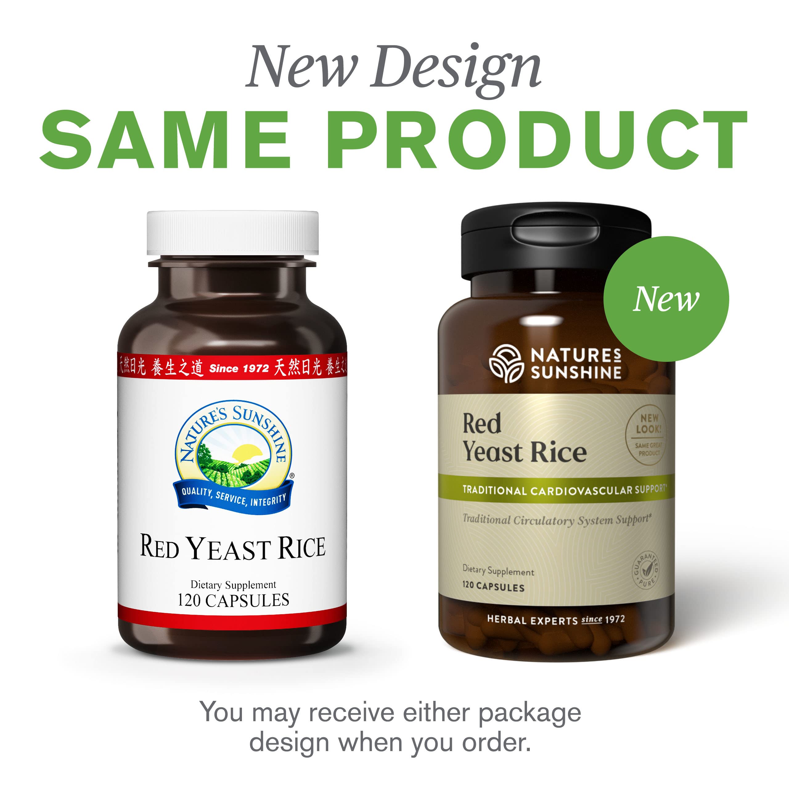 Red yeast rice capsules for cholesterol maintenance