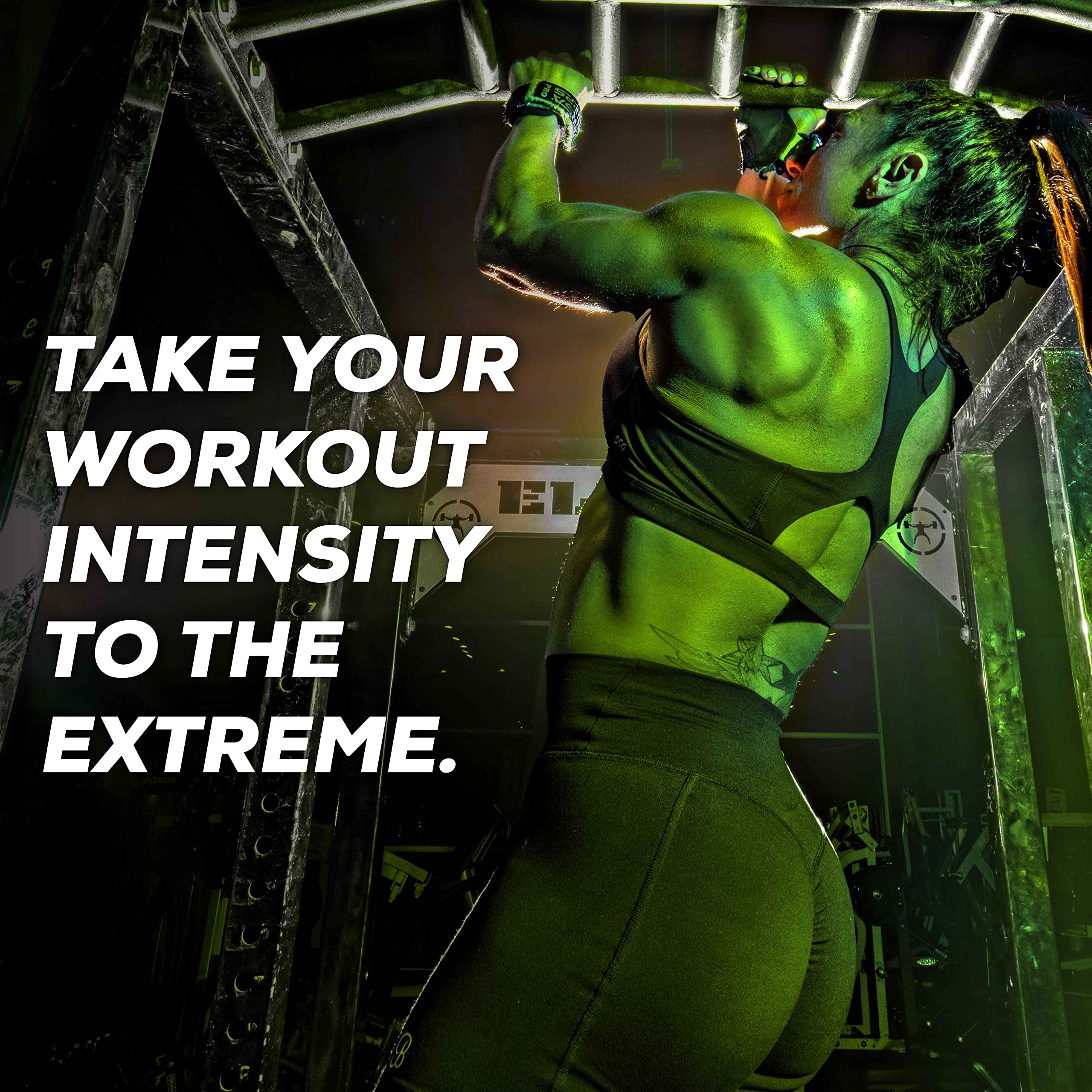 RedCon1 Total War Black Ops label close-up with caffeine-rich formula.