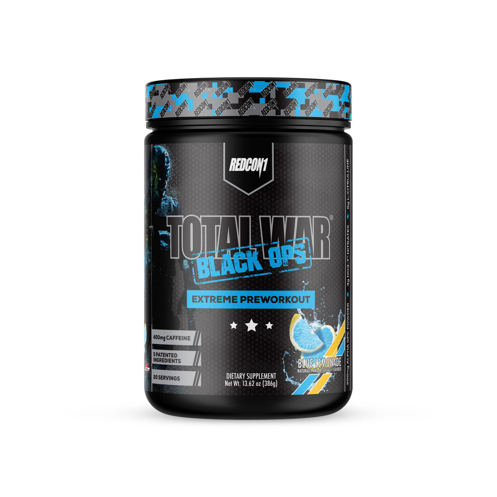 REDCON1 Total War Black Ops tub front boosts energy for intense workouts