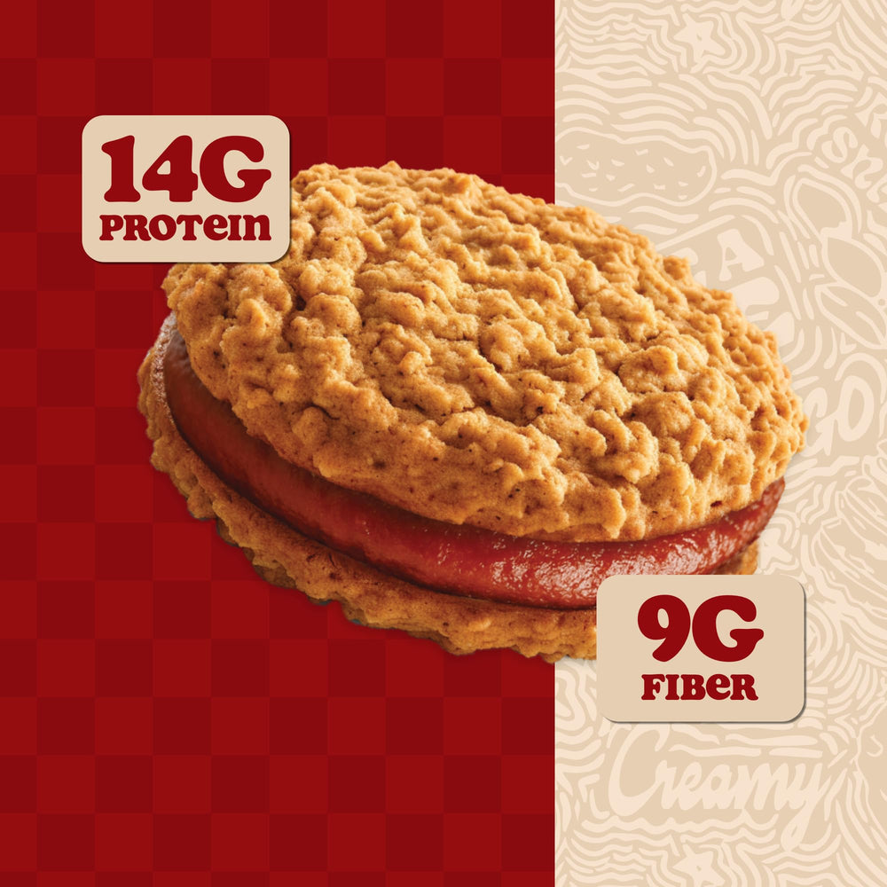 REDEFINE Oatmeal Protein Pie peanut butter jelly swirl with nostalgic flavor