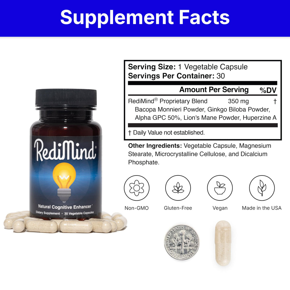 RediMind ingredients - Huperzine A