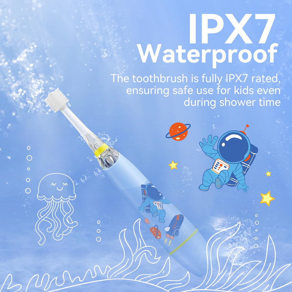 IPX7 waterproof design for easy cleaning and travel
